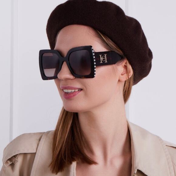 New, CAROLINA HERRERA Sunglasses CH0001/S AHFPR Authentic - Picture 15 of 15